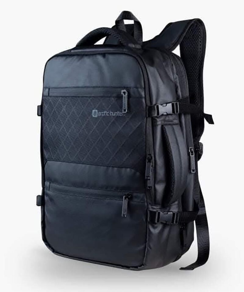 Arctic Hunter Large Capacity Expandable Laptop & Travel Backpack - Image 4