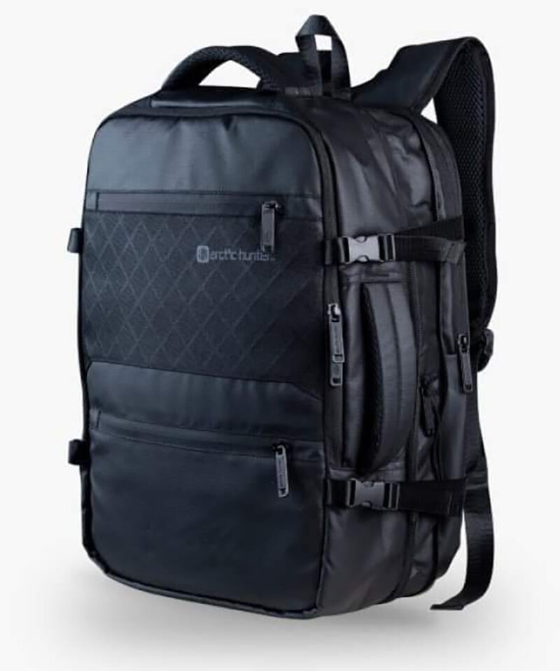 Arctic Hunter Large Capacity Expandable Laptop & Travel Backpack - Image 3